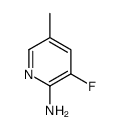 3-氟-5-甲基吡啶-2-胺结构式