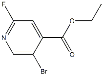 Ethyl 5-bromo-2-fluoropyridine-4-carboxylate Structure