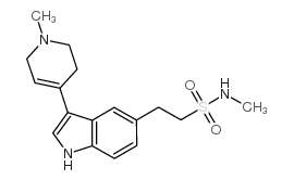 N-甲基-3-(1,2,3,6-四氢-1-甲基-4-吡啶)-1H-吲哚-5-乙烷磺酰胺图片