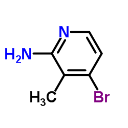 4-Bromo-3-methylpyridin-2-amine structure