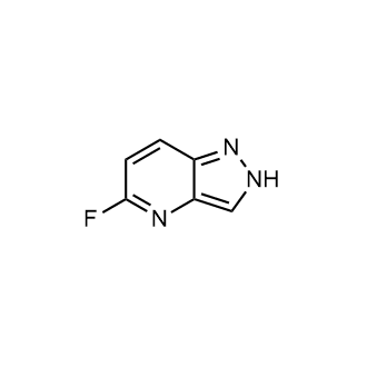 5-氟-2H-吡唑并[4,3-b]吡啶结构式