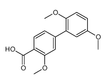 4-(2,5-dimethoxyphenyl)-2-methoxybenzoic acid结构式