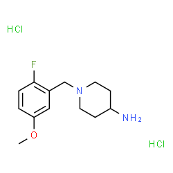 1-(2-Fluoro-5-methoxybenzyl)piperidin-4-amine dihydrochloride picture