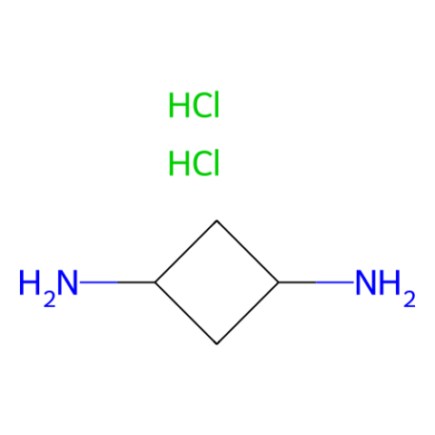 cyclobutane-1,3-diamine,dihydrochloride结构式