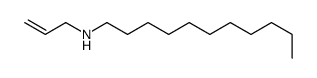 N-prop-2-enylundecan-1-amine结构式