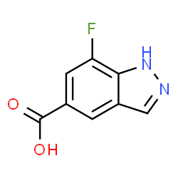 7-Fluoro-1H-indazole-5-carboxylic acid picture