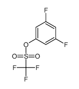 3,5-difluorophenyl trifluoromethanesulfonate Structure