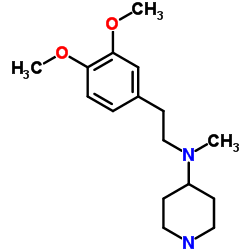 N-[2-(3,4-Dimethoxyphenyl)ethyl]-N-methyl-4-piperidinamine Structure