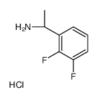 (R)-1-(2,3-二氟苯基)乙胺盐酸盐结构式