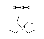 tetraethyl-ammonium, trichloride Structure