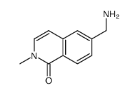 6-(aminomethyl)-2-Methylisoquinolin-1(2H)-one结构式