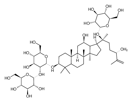 Ginsenoside-M6-bc结构式