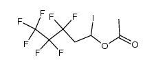 5-acetoxy-1,1,1,2,2,3,3-heptafluoro-5-iodo-pentane Structure