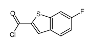 Benzo[b]thiophene-2-carbonyl chloride, 6-fluoro- (9CI) Structure