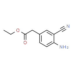 2-(4-氨基-3-氰基苯基)乙酸乙酯图片