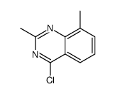 4-chloro-2,8-dimethylquinazoline结构式