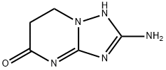 2-氨基-6,7-二氢-[1,2,4]三唑[1,5-A]嘧啶-5(1H)-酮结构式