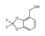 2,2-Difluoro-4-(hydroxymethyl)-1,3-benzodioxole structure