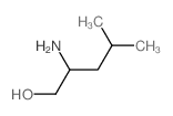 1-Pentanol,2-amino-4-methyl- structure