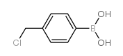 4-氯甲基苯基硼酸结构式