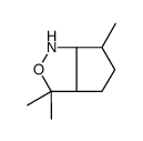 1H-Cyclopent[c]isoxazole,hexahydro-3,3,6-trimethyl-,(3a-alpha-,6-alpha-,6a-alpha-)-(9CI) Structure