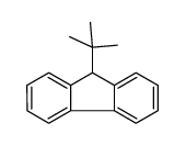 9-(1,1-Dimethylethyl)-9H-fluorene结构式