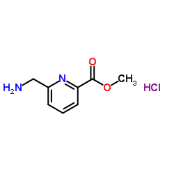 Methyl 6-(aminomethyl)picolinate hydrochloride structure