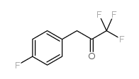 3-(4-FLUOROPHENYL)-1,1,1-TRIFLUORO-2-PROPANONE结构式