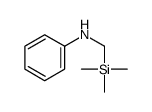 N-(trimethylsilylmethyl)aniline结构式