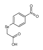 [(p-Nitrophenyl)seleno]acetic acid结构式