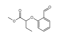 methyl 2-(2-formylphenoxy)butanoate Structure