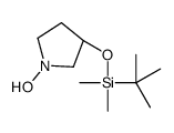tert-butyl-[(3S)-1-hydroxypyrrolidin-3-yl]oxy-dimethylsilane Structure