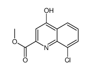 8-Chloro-4-oxo-1,4-dihydro-quinoline-2-carboxylic acid Methyl ester picture