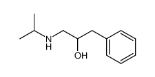 3-(Isopropylamino)-1-phenyl-2-propanol结构式