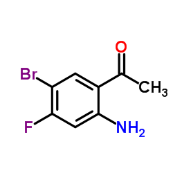 1-(2-Amino-5-bromo-4-fluorophenyl)ethanone Structure