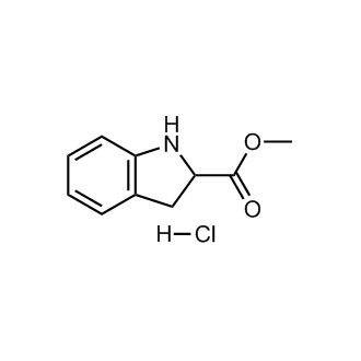 Methyl indoline-2-carboxylate hydrochloride Structure