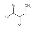 METHYLBROMOCHLOROACETATE Structure