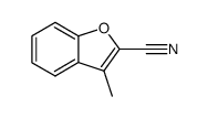 3-methyl-1-benzofuran-2-carbonitrile结构式
