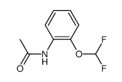 N-Acetyl-2-difluormethoxy-anilin结构式