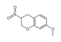 7-Methoxy-3-nitrochroman Structure