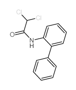 Acetamide,N-[1,1'-biphenyl]-2-yl-2,2-dichloro- Structure