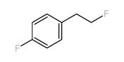 Benzene,1-fluoro-4-(2-fluoroethyl)- Structure