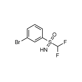 (3-溴苯基)(二氟甲基)(亚氨基)-16-硫酮结构式