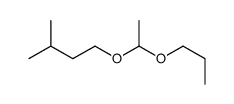 3-methyl-1-(1-propoxyethoxy)butane Structure