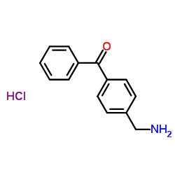 4-BENZOYLBENZYLAMINEHYDROCHLORIDE structure