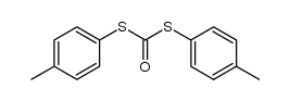dithiocarbonic acid S,S'-di-p-tolyl ester Structure