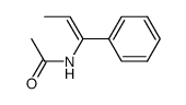 N-acetyl-1-phenylpropenamine结构式