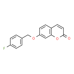 7-((4-fluorobenzyl)oxy)-2H-chromen-2-one picture