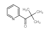 2,2-DIMETHYL-1-PYRIDIN-2-YL-PROPAN-1-ONE结构式