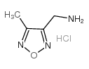 C-(4-Methyl-furazan-3-yl)-methylamine structure